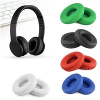 +【； 1Pair Earpads For Beats Solo HD / Solo1 Solo 1.0 Headphone Ear Pads Replacement Headset Ear Pad PU Leather Soft Noise-Cancelling