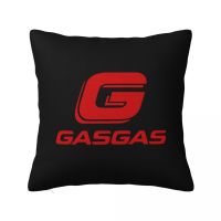 【LZ】 GasGas Enduro Motorcycle Square Pillow Case Mountain Bike Cushion Cover Vintage Zippered Decor Pillowcase for Home 45x45cm