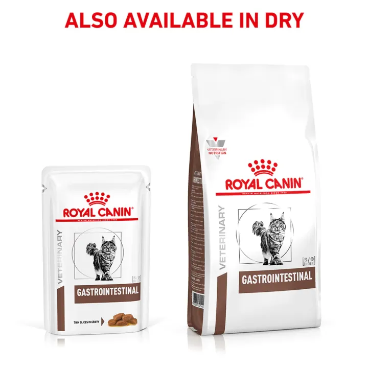 royal-canin-vet-gastro-intestinal-pouch-12-ซอง-อาหารแมวท้องเสีย-อโรคลำไส้-แมวท้องเสียง่าย-ท้องเสียบ่อย