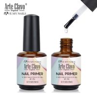 Arte Clavo 15ml Nail Primer Fast Air Dry Base Cleaning Agents Polish UV Gel Dehydrate Primer Base Coat Balance Fluid Acid Free