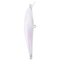 10Pcs Transparent Baits Blank Hard Baits 3D Unpainted Fishing Lure Bodies Minnow Wobblers