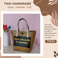 สินค้าเข้าแบบใหม่ !! กระจูดสาน กระเป๋าสาน krajood bag thai handmade งานจักสานผลิตภัณฑ์ชุมชน otop วัสดุธรรมชาติ ส่งตรงจากแหล่งผลิต #กระจูด #กระเป๋า