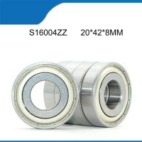 ✳☃ S16004ZZ (20x42x8 MM) 5PCS Sell Hot High Quality Corrosion Resist Stainless Sealed Deep Groove Ball Bearing Shaft (ABEC-5)