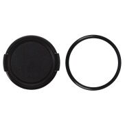 1Pcs Camera Plastic Side Pinch Clip on Front Lens Cap Protective Cover