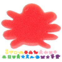 dfh卐◕  Pcs Kid Painting Sponge Crafts Kids Color Brushes Toddler