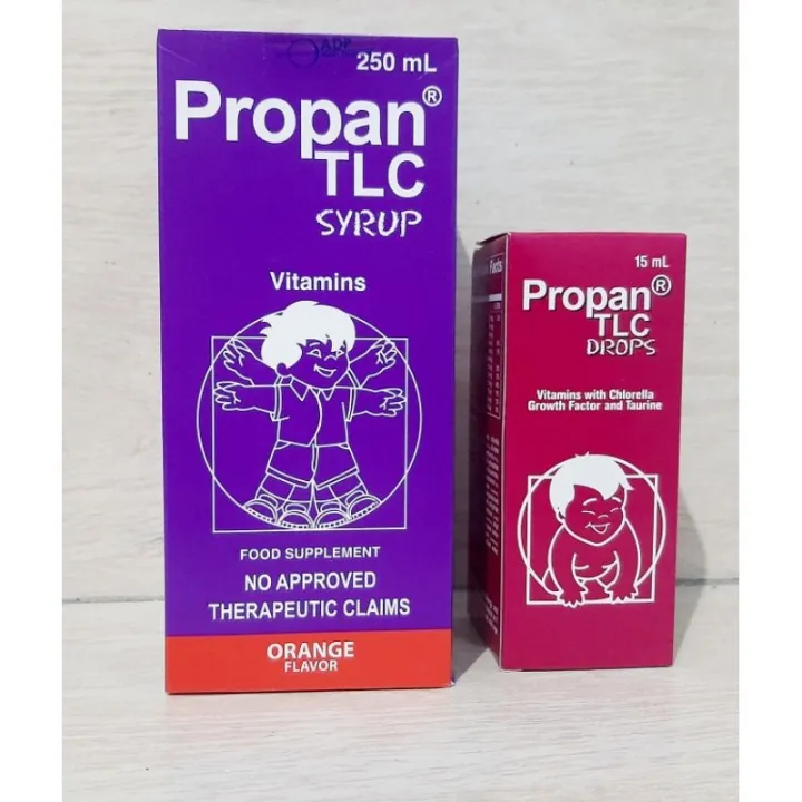 Propan TLC Syrup250mL/Drops 15mL Lazada PH