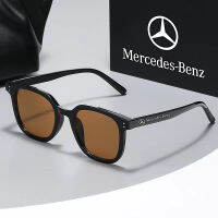 เหมาะสำหรับ Mercedes Benz E200 C200 A-Class B-Class C260 Glgle นักบินสไตล์ฉบับภาษาเกาหลีฟิลเตอร์พับเก็บได้ครีมกันแดดป้องกัน UV แว่นตากันแดด