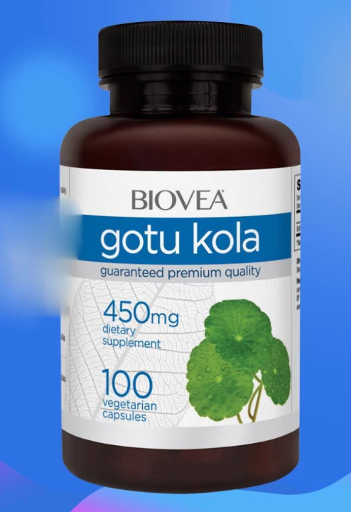 BIOVEA GOTU KOLA 450 mg / 100 Vegetarian Capsules