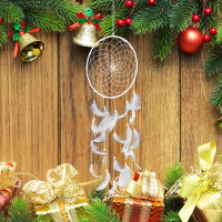 【cw】 Nordic Simple Silver and White Pure Crafts Decoration Dreamcatcher Hanging Ornaments Christmas Angel Deer Window Wind Chimes ！