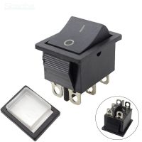 1set 6 pins ON-ON rocker switch with waterproof cover