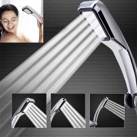 New 300-Hole Square Hand-Held Pressurized Shower Head Shower Nozzle Bath Shower Pressurized Shower Head Water-Saving Shower Head