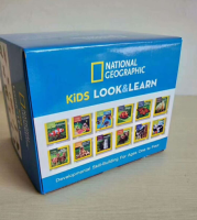 ? พร้อมส่ง!! Look &amp; Learn - National Geographic Kids บอร์ดบุ๊ค 12 เล่ม ?