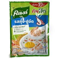 คนอร์ คัพโจ๊ก รสกุ้ง-ปูอัด ขนาด 30 กรัม บรรจุ 12 ซอง