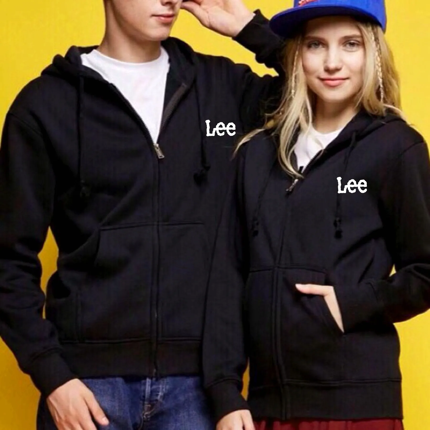 LEE Hoodie Jacket for Mens women Unisex printed graphic on sale