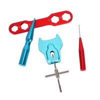 Multifunction Fishing Reel Removal Tool Wrench Maintenance Spool Durable Fishing Reel Repair Tool Kits