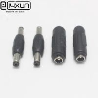 1pcs DC Conversion Head Jack double male to male 5.5x2.1mm 5.5x2.5MM Female to Female Panel Mounting Adapter Connector Plug