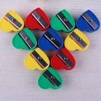 40 Pcs Mini Pencil Sharpeners Plastic Pencil Cutting Sharpening Tool Office School Student Kids Stationery