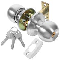 Ball Lock Door Knobs Interior Doorknob Key Smart Locks Front Bedroom Fingerprint Handle