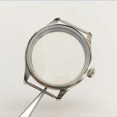 44Mm Pilot 316L Stainless Steel Watch Case Mineral Glass Suitable For ETA6497/6498 /ST3600/3621 Movement Accessories Men 83