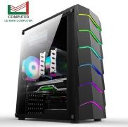 Vỏ case PC thùng máy tính chính hãng AAP WAVES Gaming Dãy LED RGB Hông