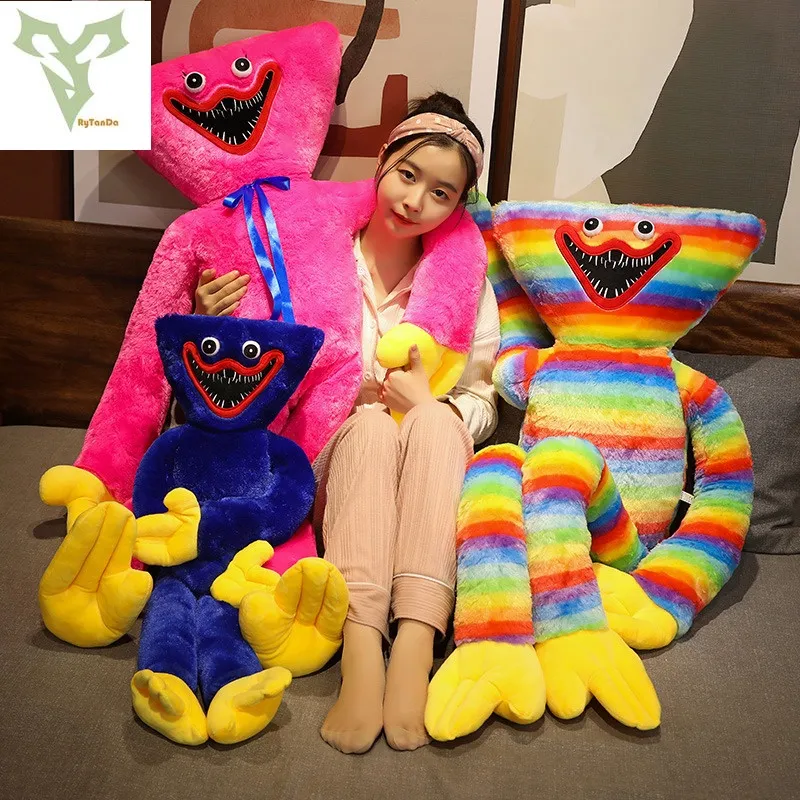 2023】 Mary DAI Store 100cm 120cm 150cm Big Poppy Playtime Plush Toy Rainbow  Blue Pink Huggy