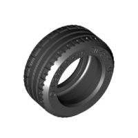 Lego part (ชิ้นส่วนเลโก้) No.6578 / 75777 Tire 30.4 x 14 VR