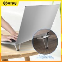 RYRA Metal Foldable Laptop Stand Base Non-slip Desktop Portable Notebook Holder Mini Aluminum Cooling Pad PC Laptop Bracket Laptop Stands