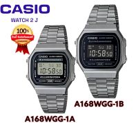 Casio แท้ นาฬิกาข้อมือผู้ชาย รุ่น A168WGG-1A,A168WGG-1B (สินค้าใหม่ ของแท้ 100% มีรับประกัน)