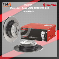 Brembo จานเบรคหลัง UV coated Mercedes-Benz W212 E200 220 250 08 9584 11