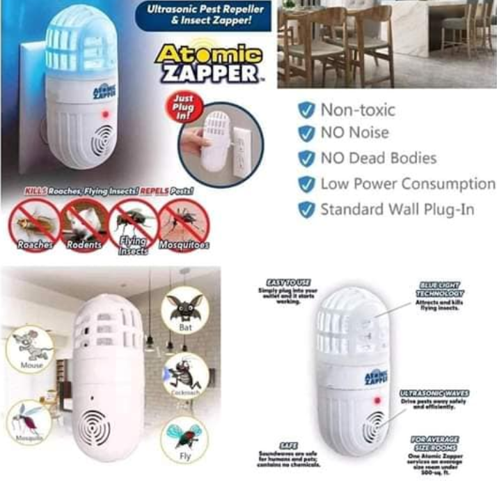 {GLS} Frequency Electronic Mosquito Pest Killer Insect Trap Ultrasonic