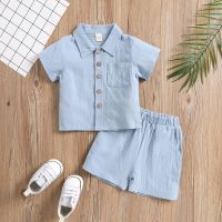 Ma&amp;Baby 6M-4Y Infant Toddler Kid Boys Pajama Sets Summer Outfits Short Sleeve Tops Shorts D01