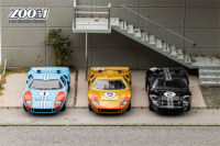 ** Pre-Order ** ZOOM 1:64 Ford GT40 MKII 1966 Le Mans 24ชั่วโมงโมเดลรถ Diecast