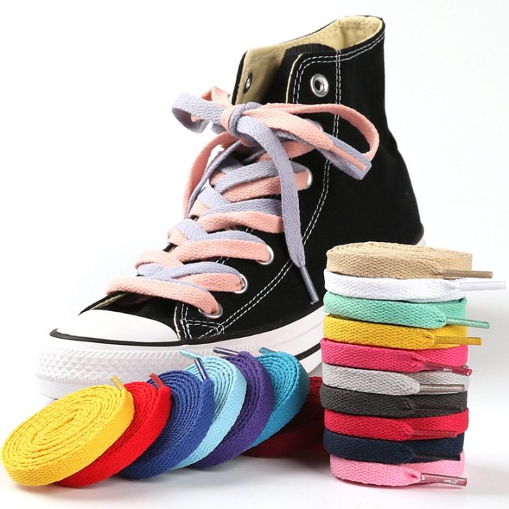 1pair-80-200cm-shoelaces-for-men-women-sneakers-plain-weave-shoe-laces-elastic-flat-soft-shoestrings-high-quality