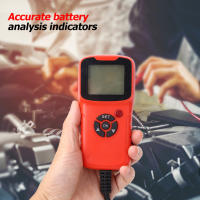 Professional 12V CCA Automotive Load Battery Tester Digital Analyzer Bad Cell Test Tool for CarBoatMotorcycle