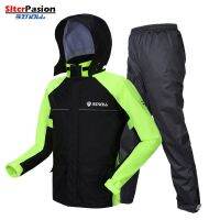 Motorcycle Mens Raincoat Set Cap Pocket Riding Reflective Waterproof Motorcyclist Split Capa De Chuva Motoqueiro 우비 Impermeable Covers