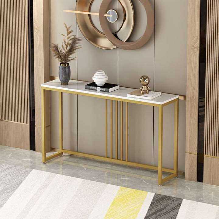 Modern Long Console Table high bar counter table Standing Table Hallway ...