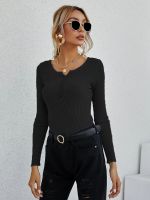 ❇✣ Sleeve V Neck Stretchable Pullover Korean Sweater Jersey Knitted Pull