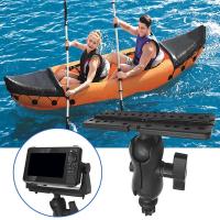 Marine เรือ Fishfinder วงเล็บ360องศาความลึก Sounder ฐาน Mount Universal Transducer วงเล็บปลา Finder Mount GPS Plate.2023