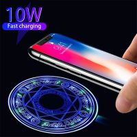 Wireless charger 10W fast charging board for iPhone 13 13pro iPhone 12 12pro Max 11 for Samsung note5 S6 s6edge S7 s7edge S8 not