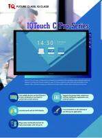 กระดานอัจฉริยะ  IQTouch C Pro series