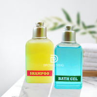 เจลอาบน้ำ/แชมพู2in1 (บรรจุขวด) Bath Gel/Shampoo 2in1 เรับสกรีนโลโก้  ของใช้ในห้องพักโรงแรม By Dposh Bangkok