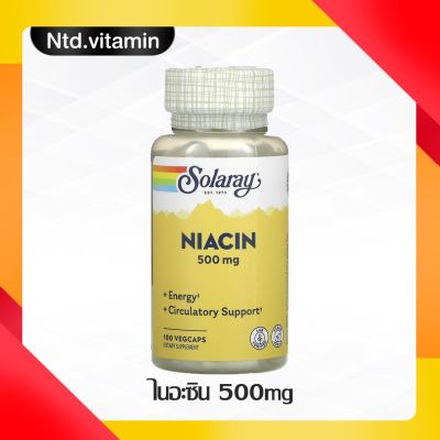 Solaray Niacin 500 mg 100 VegCap
