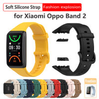 สายนาฬิกาสำหรับ OPPO Band 2สายเปลี่ยนนาฬิกาข้อมือสายซิลิโคนสำหรับ Band2 OPPO