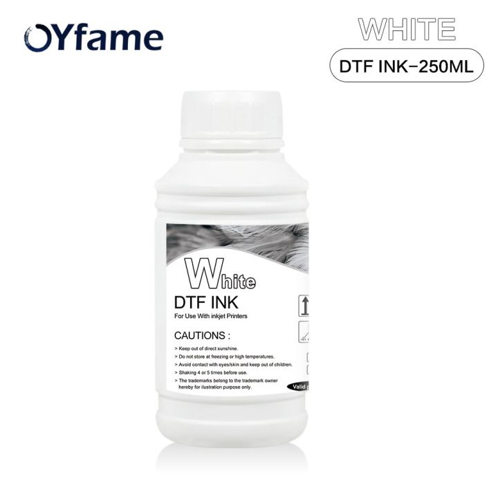 oyfame-ชุดหมึกพิมพ์-dtf-หมึกพิมพ์-dtf-ส่งตรงไปยังฟิล์มติดผนังหมึกเครื่องพิมพ์ถ่ายโอน-dtf-มัดหมึกเติมปากกาเครื่องพิมพ์เสื้อ