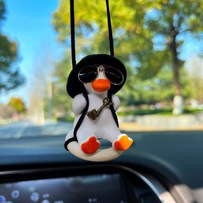 【CC】№﹍☈  Anime Car Interior Decoration Gypsum With Pipe Glasses Rearview Mirror Pendant Accessories