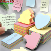 กระดาษโน๊ต กระดาษโน้ตมีกาวในตัว 100 แผ่น โพสอิท กระดาษ sticky note  กระดาษโพสอิท 76x76mm มีให้เลือกมากถึง 10 ลาย พร้อมส่ง