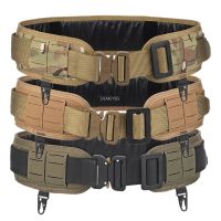 Molle Military Waistband Adjustable Army Tactical Paintball Sports Girdle Durable Outdoor Hunting Hiking Shooting Waist Belts Furniture Protectors Rep