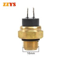 ⚡HOT SALE⚡ M16 / 16Mm Motorcycle Water Tank Temperature Sensor Radiator Cooling Fan Thermo Control Switch Sensor For Honda CB400 CBR400 CB1