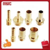 MSRC ฟิตติ้งท่อ ข้อต่อท่อ PC 1/8 "1/4" 3/8 "1/2" หลอดสำหรับหลอด เข็มเจาะท่อ ทนทานต่อการใช้งาน ทองเหลืองเบิ้ล อะแดปเตอร์ตัวเชื่อมต่อ ท่อพียู