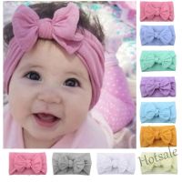 【hot sale】⊕♞ C05 1Pc New Baby Headband For Girls Soft Elastic Knot Turban Nylon Headbands Head Wrap Newborn Bow Hairband Toddler Hair Accessories